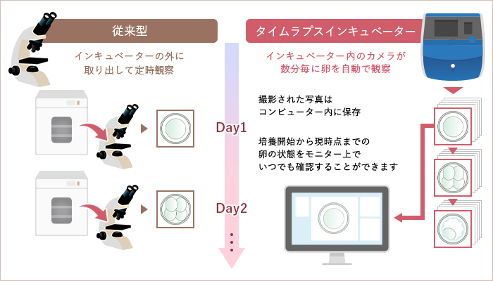 タイムラプスインキュベーター 画像